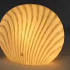 Peill & Putzler Glazen Tafellamp Lamp Shell Zebra Vintage thumbnail 11