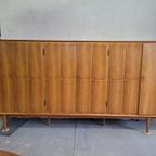 Mid Century Midboard / Highboard Dressoir ( L 268cm ) thumbnail 4