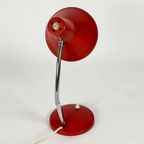 Hala Zeist - Bureaulamp - Rood - Flexibele Hals - 60'S thumbnail 4