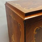 Vintage Marqueterie Kast thumbnail 4