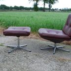 Vintage Fauteuils (3) Met Hocker (2) thumbnail 7