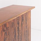 Danish Modern Free Standing Bar Cabinet With Stools From 1960’S thumbnail 16