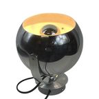 Pop Art / Space Age Design - Chrome Table Lamp & Spot - Globe Shaped thumbnail 5