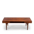 Deens Design Palissander Salon Tafel Van dyrlund 1960s thumbnail 6