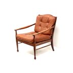 Vintage Leren Fauteuil Van Ulferts Sweden Gemaakt In De Jaren '70 thumbnail 2