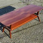 Vintage Teak Salontafel Ontwerp Louis Van Teeffelen Voor Web thumbnail 5