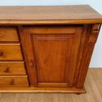 Vintage Landelijk Grenenhout Dressoir Buffetkast Ladekast thumbnail 15