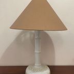 Tafellamp / Schemerlamp, Royal Copenhagen, Aardwerk In Bamboe Stijl, 1960'S Denemarken thumbnail 13