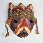 Peruaans Masker - Peru - Wanddecoratie - Keramiek - Peruaanse Cultuur thumbnail 3