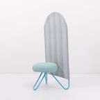 Rare Italian Design High Back Chair / Stoel / Kruk By Bonaldo From 1980’s thumbnail 2