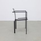 4x Postmoderne Eetkamerstoel Van Karl Friedrich Förster Voor Kff, 1980s thumbnail 4