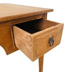 Shabby Chique Antiek Oosters Bureau Schrijftafel Blank Hout Tafel Artdeco 1920'S thumbnail 3