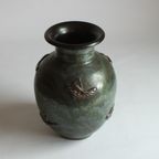 Roger Guerin Art Deco Earthenware Vase, Belgium, 1920S. thumbnail 12