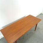 Teak Fineer Salontafel Vintage thumbnail 11
