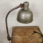 Industriële Vintage Mid Century Buiglamp, Bureaulamp, Lamp thumbnail 4