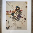 Kandinsky Poster Van Schilderij Ringsum , Lijst 94 X 73 Cm thumbnail 2