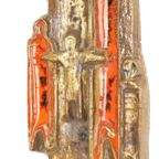 Vintage Wandsculptuur Aardewerk In De Stijl Van Perignem 56Cm thumbnail 15