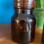 Bruine Vintage Potten – Apothekerspotten thumbnail 3