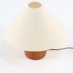 Deense Teak Vintage Lamp Tafellamp thumbnail 4