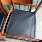 4 Pastoe Teak Skai Eetkamerstoelen Sa10 Cees Braakman thumbnail 7