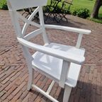 Set Van 6 Cross Back Landelijke Armstoelen thumbnail 5