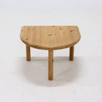 Solid Pine Coffee Table Or Side Table By Rainer Daumiller For Hirtshalls Sawmills 1970S thumbnail 5