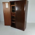 1920S, Mahogany And Oak Compactom Ltd Gentleman'S Kledingkast thumbnail 2
