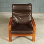 Vintage Deense Fauteuils – L. Olsen & Son – Teakhout – Jaren 60 thumbnail 11