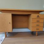 Vintage Bureau Eikenfineer thumbnail 3