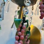 10 Beschikbaar Roze Murano Handgemaakte Kristal Druiven Vintage Wandlampen thumbnail 3