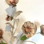 Wandlamp Metaal Bloem thumbnail 4