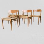 Set Van 8 Stoelen Niels Moller Voor Mollers Mobelfabrik thumbnail 5