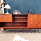 Mid Century Modern Sideboard Vintage Dressoir Barkast 50 60 thumbnail 11