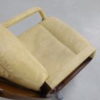 1X Vintage Office Chair/Conference Chair In Leather And Wood By Eugen Schmidt, 1960S thumbnail 9