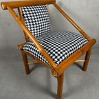 Bamboe Fauteuil ‘pied De Poule’ thumbnail 2