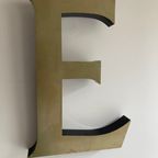 Metalen Letter E thumbnail 2