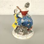 Porseleinen Beeldje Volkstedt (Geschonden) thumbnail 4