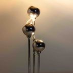 Mid-Century Modernistische Stalamp Met Magnetische Bal Lampen, Italië 1970S thumbnail 5