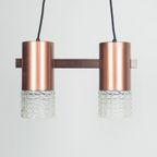 Vintage Deens Design Bronskleurige Hanglamp thumbnail 6