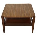 Vintage Salontafel Coffee Table Jaren 70 Design Teak Fineer thumbnail 8