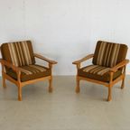 Vintage Eiken Fauteuils | Jaren 50 | Deens thumbnail 12