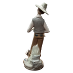 Vintage Porseleinen Beeldje Van Een Jongeman thumbnail 7