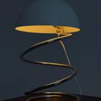 Italiaanse Vintage Space Age Spiraal Tafellamp thumbnail 13