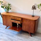 Vintage Jaren 60 Dressoir, Wandkast, Low Board thumbnail 8