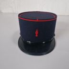 2 Vintage Franse Brandweerpetten Kepi thumbnail 4