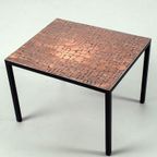 Herbert Hirche Rosenthal Bijzettafeltje Met Koperen Details thumbnail 4