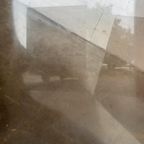 Vintage Gerookt Plexi Curved Bijzettafel / Sidetable thumbnail 3