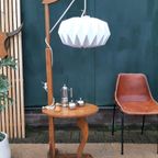 Lectuurtafeltje Met Lampenkap Bijzettafeltje Staande Lamp thumbnail 6