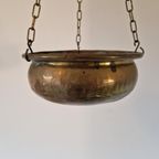 Koperen Hangpot Schaal Vintage Hangpot thumbnail 7