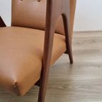 Vintage Fauteuil ‘50’60 Opnieuw Bekleed thumbnail 15